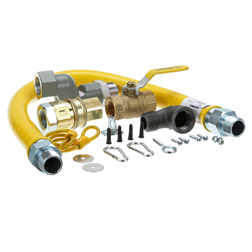 MAVRIK GAS HOSE KIT , 1" X 36", W/ SWIVEL