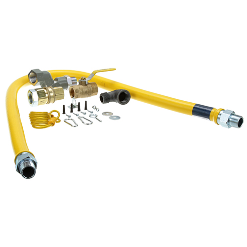 MAVRIK GAS HOSE KIT , 1" X 60", W/ SWIVEL